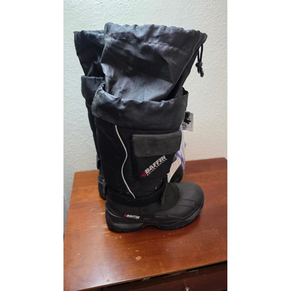 Baffin Impact Men's Polar Proven Winter Boots Size 8 Black Snow 4000-0048 NEW